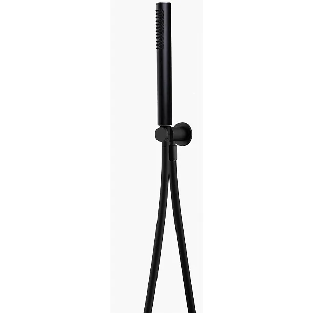 Mobi Liva Lite Black Przyłącz kątowy z wężem i słuchawką LWB12K