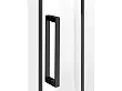 Elegancka Kabina Prysznicowa Przesuwna My Space 120x80x200 Czarna