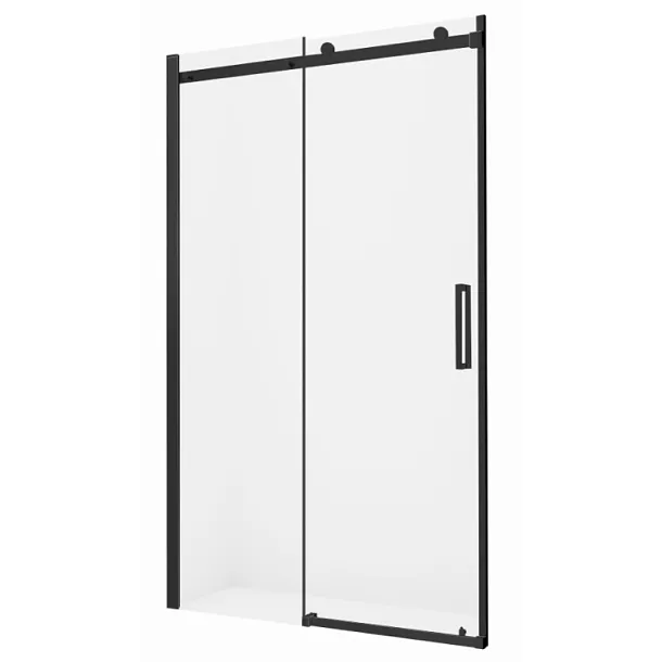 MOBI MY SPACE BLACK DRZWI KABINY PRYSZNICOWEJ 120X200CM MF-MYSP120BK