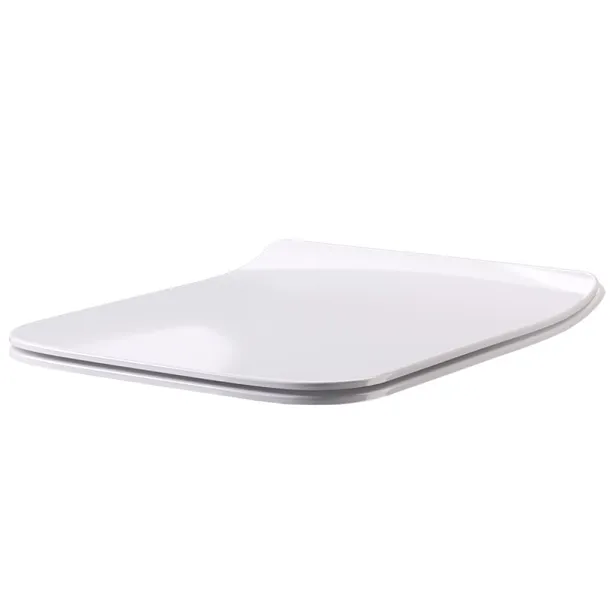 Hidra Faster Kiub Deska WC wolnoopadająca slim biała KIZQ 001