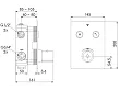 Steinberg 390 bateria prysznicowa podtynkowa termostatyczna pushtronic chrom 3904221