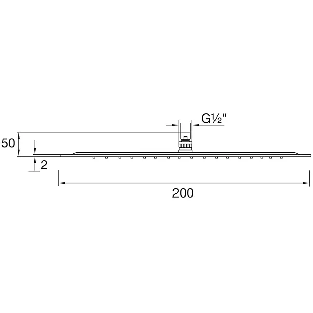 Steinberg 390 deszczownica okrągła 20cm chrom 3901686