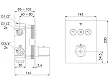 Steinberg 390 bateria wannowo-prysznicowa podtynkowa termostatyczna pushtronic chrom 3904231