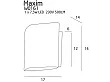 MAXLIGHT W0161 KINKIET MAXIM