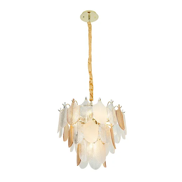 Lampa Wisząca Arwena Złota 50cm od Maxlight