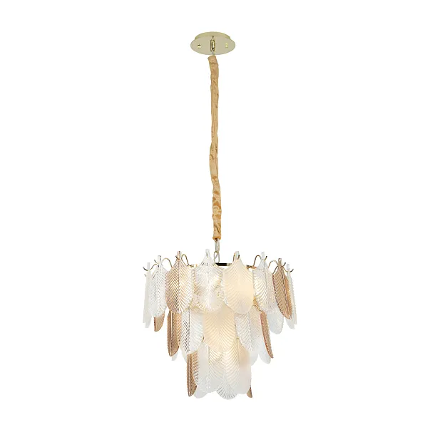 Lampa Wisząca Arwena Złota 50cm od Maxlight