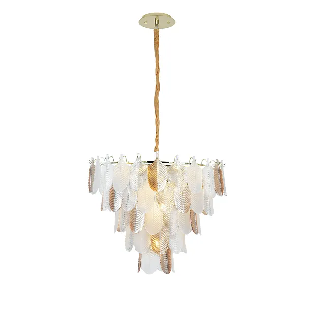 Lampa Wisząca Arwena Złota 80cm od Maxlight