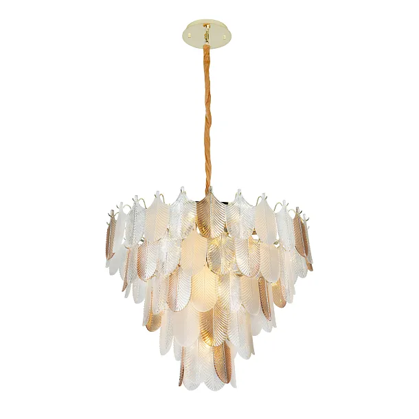 Lampa Wisząca Arwena Złota 80cm od Maxlight