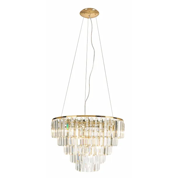 Lampa Wisząca Monaco Złota Ø60cm od Maxlight
