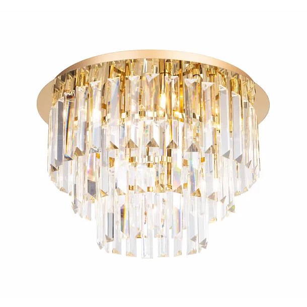 Plafon Monaco Złoty Ø42cm od Maxlight