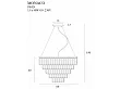 Lampa Wisząca Monaco Złota Ø60cm od Maxlight