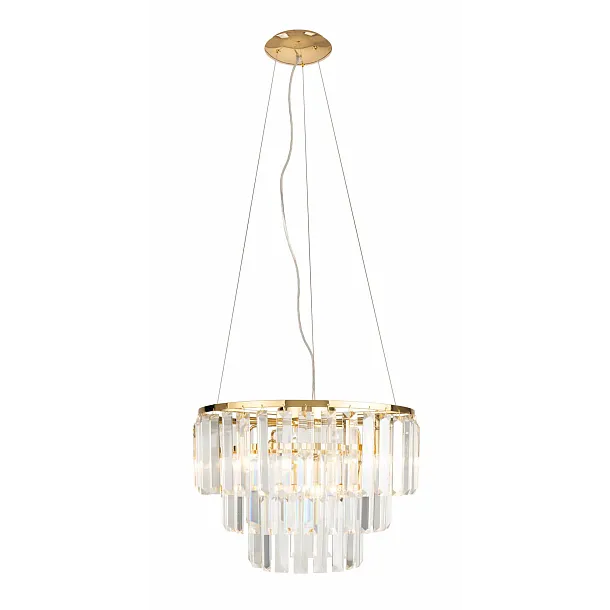 Lampa Wisząca Monaco Złota Ø42 cm od Maxlight