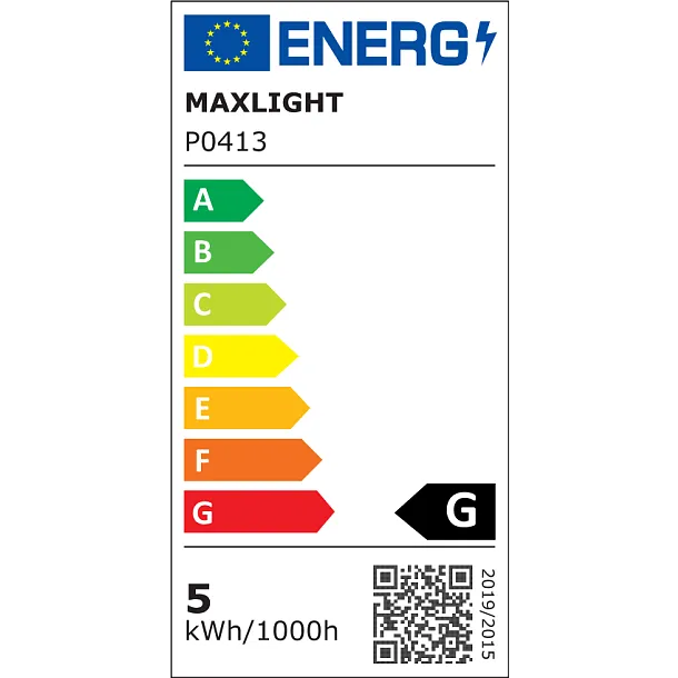 Lampa Wisząca Uranos Biała od Maxlight