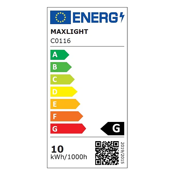 MAXLIGHT Organic Copper plafon mały C0116