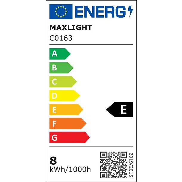 MAXLIGHT C0163 SPOT CHIP CZARNY 4000K 8W 40° 920LM