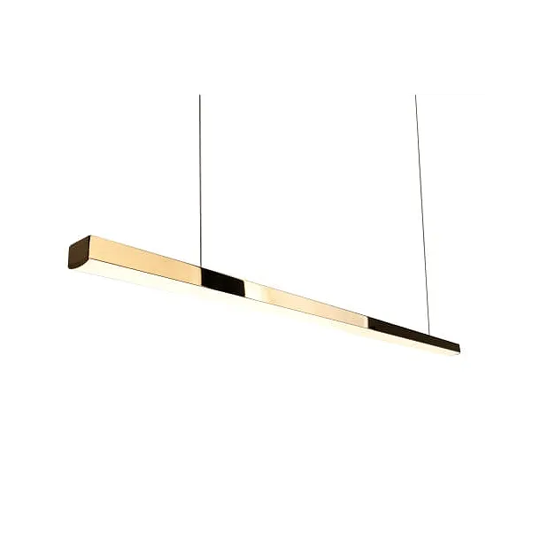 Lampa Wisząca Trio 1 Ściemnialna Złota