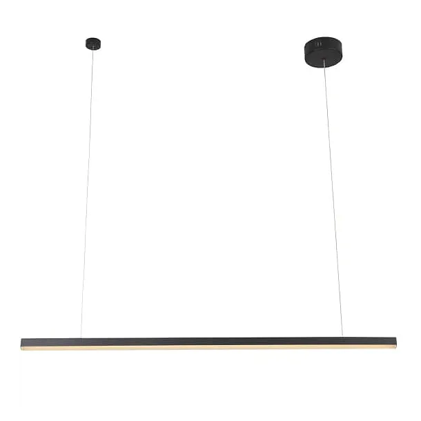 Lampa Wisząca Trio 1 Czarna Ściemnialna od Maxlight