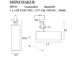 Lampa Do Szynoprzewodu Shinemaker Czarna Ściemnialna od Maxlight