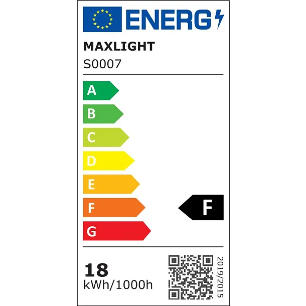 Oprawa Do Szynoprzewodu Linear Czarna 18W 4000K od Maxlight