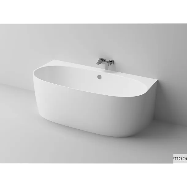 MOBI MONROE Wanna wolnostojąca przyścienna, 158x86x58, Biała
