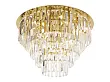 Plafon Monaco Złoty Ø80cm od Maxlight
