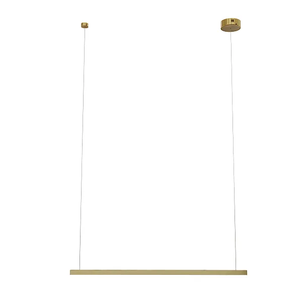 Lampa Wisząca Trio 1 Złoto Szczotkowane od Maxlight