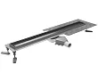 Mobi MD800 Snake Odpływ Podłogowy, Chrom