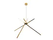 Lampa Wisząca Spider Złota od Maxlight