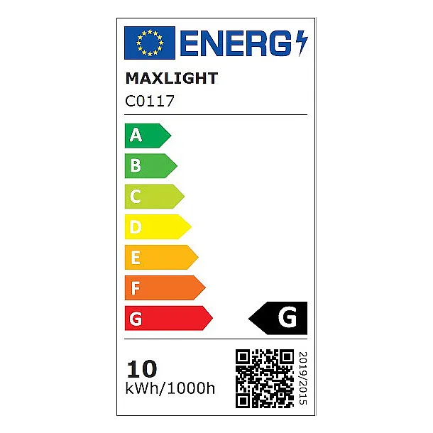 Plafon  Organic Chrom Mały Ściemnialny od Maxlight