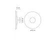 Vibia Top Kinkiet 40cm Zielony 1155 47 /1B