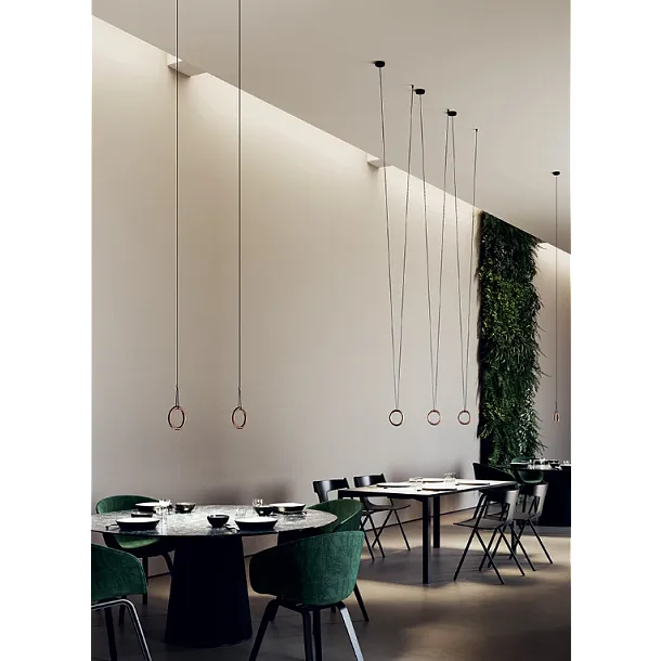 Lodes IVY V Lampa Wisząca Szampan Mat 3000K 17820 4535
