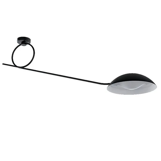Diesel Living with Lodes Spring Lampa Sufitowa Czarna 51431 2000