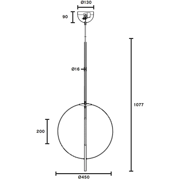 Pholc Kandinsky 45 Lampa Wisząca Brązowa 518 112