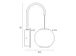 Maxlight Nobile W0314 Kinkiet