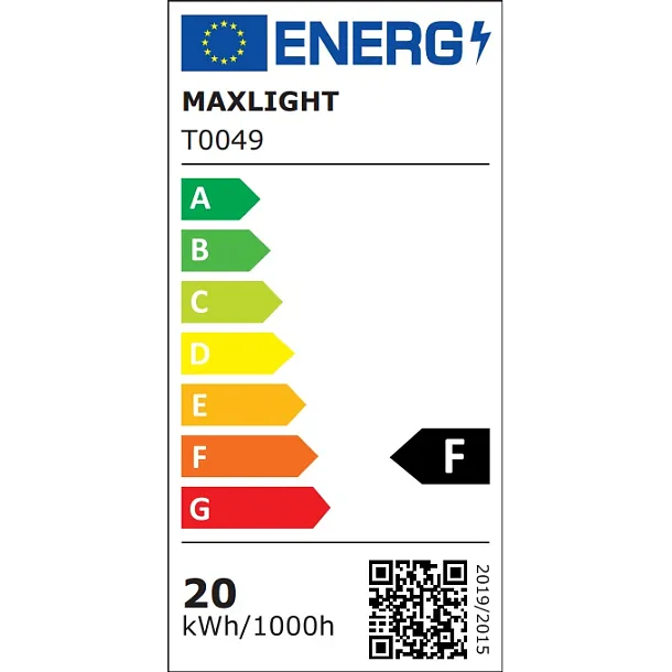 Maxlight Nord Lampa Stołowa Czarna T0049