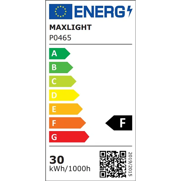 Maxlight Nord Lampa Wisząca Czarna P0465