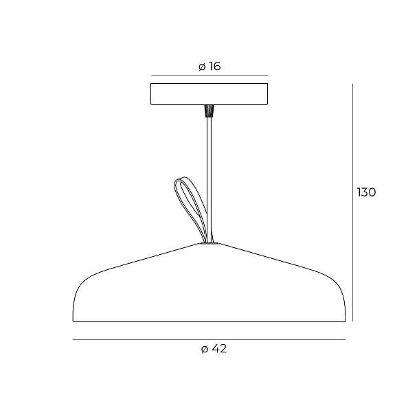 Maxlight Nord Lampa Wisząca Czarna P0465