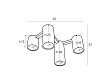 Lampa Sufitowa Laxer Czarna od Maxlight
