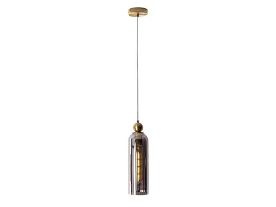 Lampa Wisząca Campanila Smoky Glass od Maxlight