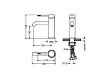 Mobi Northern Gold Brushed Bateria Umywalkowa Niska Złoto Szczotkowane NB4215BG