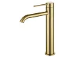 Bateria Umywalkowa Wysoka Northern Gold Brushed Złoto Szczotkowane od Mobi