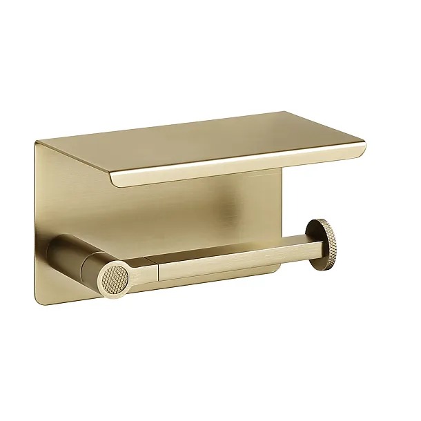Uchwyt na papier toaletowy Northern Gold Brushed Złoto Szczotkowane od Mobi