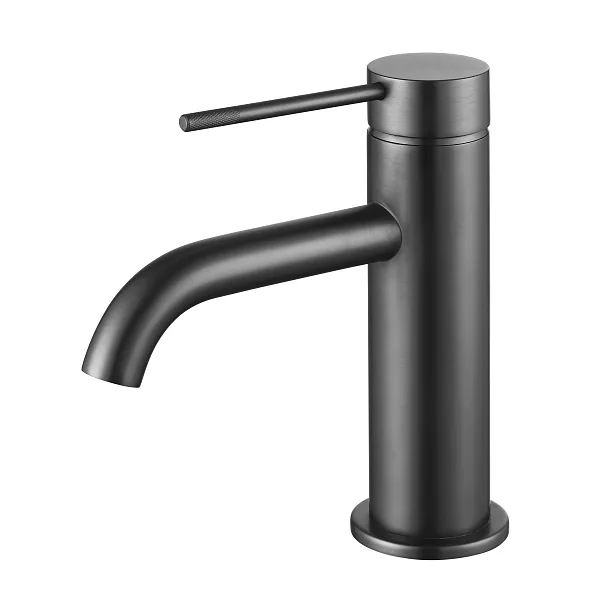Bateria Umywalkowa Niska Northern Gunmetal Brushed Grafit Szczotkowany od Mobi