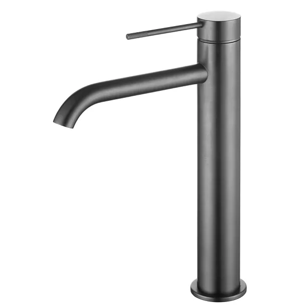 Bateria Umywalkowa Wysoka Northern Gunmetal Brushed Grafit Szczotkowany od Mobi