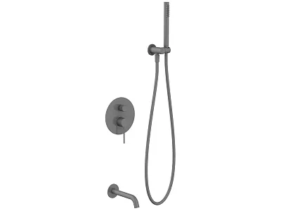 BATERIA WANNOWA PODTYNKOWA NORTHERN GUNMETAL BRUSHED OD MOBI