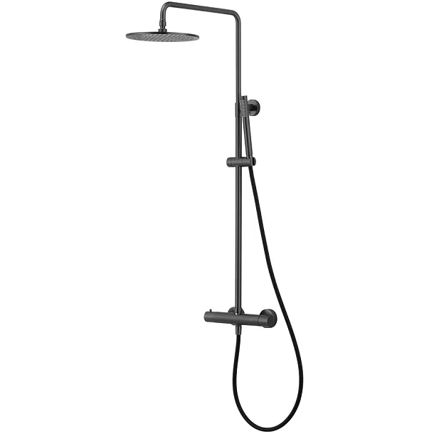 Kolumna natryskowa Northern Gunmetal Brushed Termostat, Szczotkowany Gunmetal