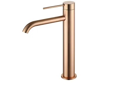 Bateria Umywalkowa Wysoka Northern Copper Brushed Miedź Szczotkowana od Mobi