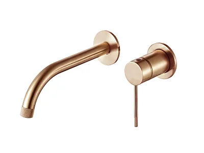 Bateria Umywalkowa Podtynkowa Northern Copper Brushed Miedź Szczotkowana od Mobi