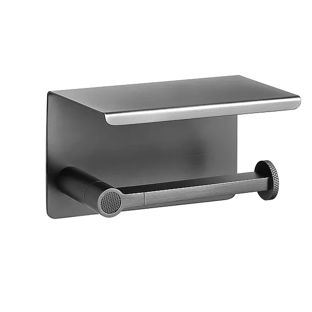 Uchwyt na papier toaletowy Northern Gunmetal Brushed Grafit Szczotkowany od Mobi