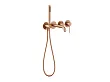 Mobi Northern Copper Brushed Bateria Wannowa 4-otworowa podtynkowa Miedź Szczotkowana NZW4238CB